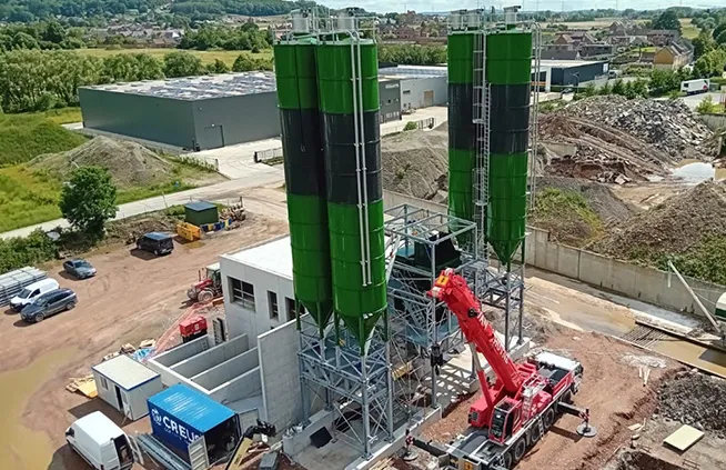 Staubfilter für vertikale Silos