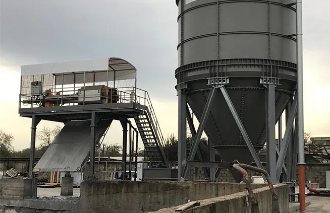 Static clarifier manufactured by Poggi spa