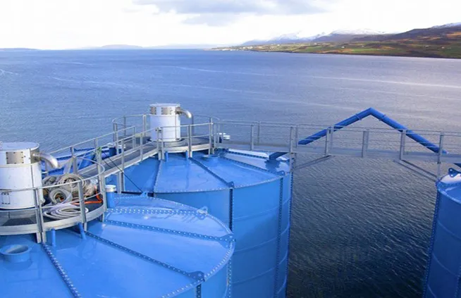 Bolted silos manufactured by Poggi Spa