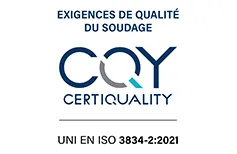 Certification ISO 3834-2-2021