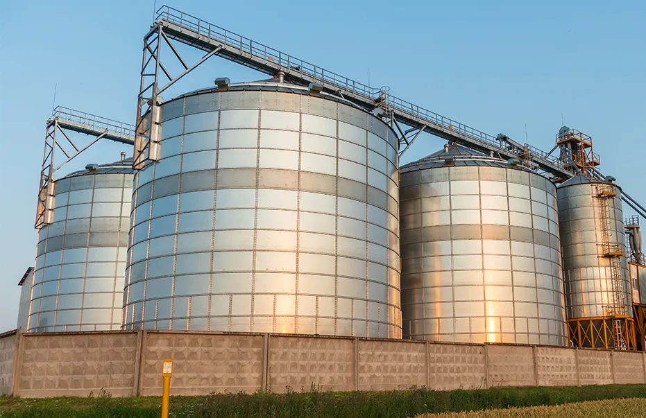 Panel silo for agriculture