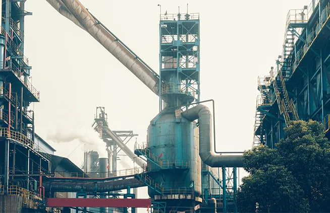 Silos de Stockage pour Usine Siderurgique