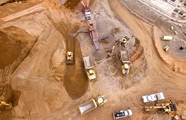 Silos et produits pour le secteur de la construction et des mines