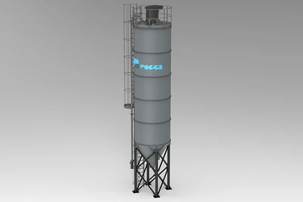 Silos verticaux télescopiques